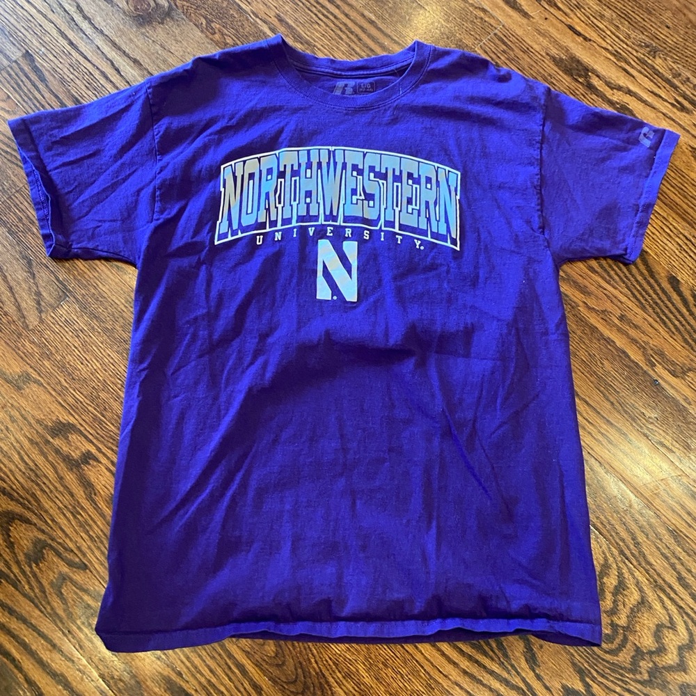 Russell Athletic Purple Short Sleeve Tee